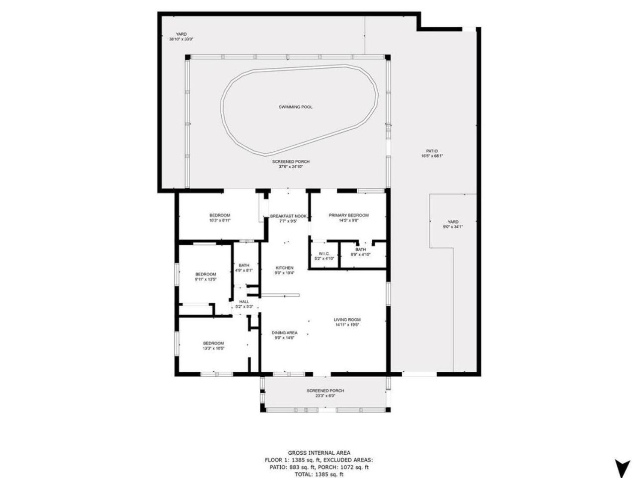 Private Heated Pool Villa In Ftl Near Beach Форт-Лодердейл Екстер'єр фото