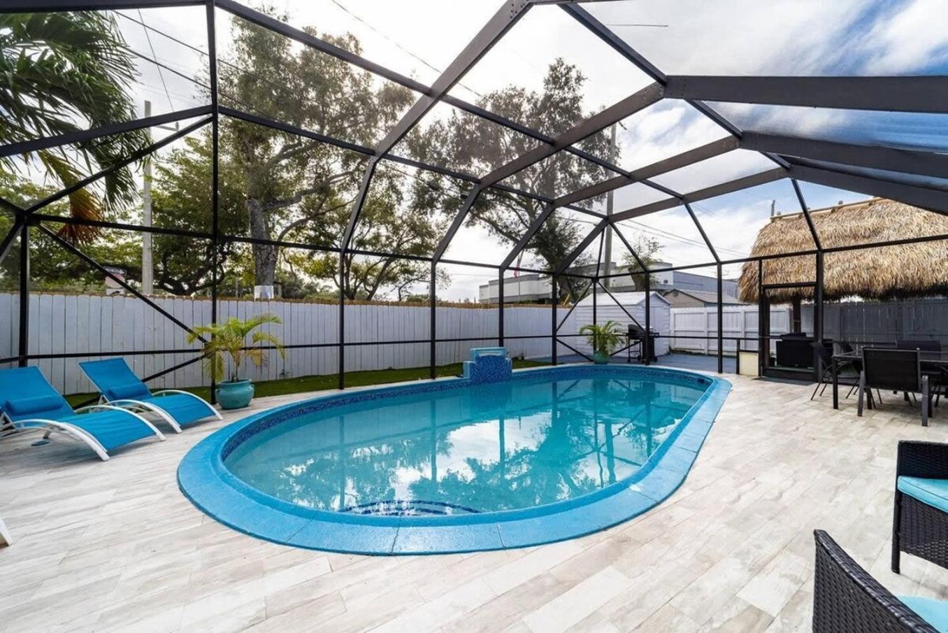Private Heated Pool Villa In Ftl Near Beach Форт-Лодердейл Екстер'єр фото